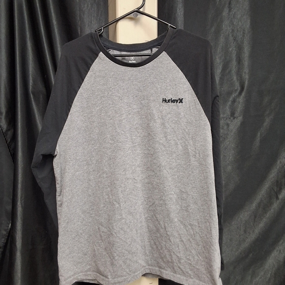 Hurley Gray Long Sleeve Tee - Picture 7 of 9